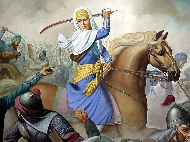 Brave Sikh Women