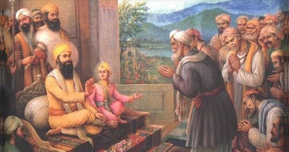 Mughals and sikh guru