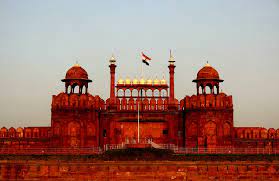 Red Fort used to be white