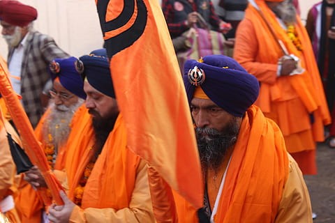 turban worn by Sikhs