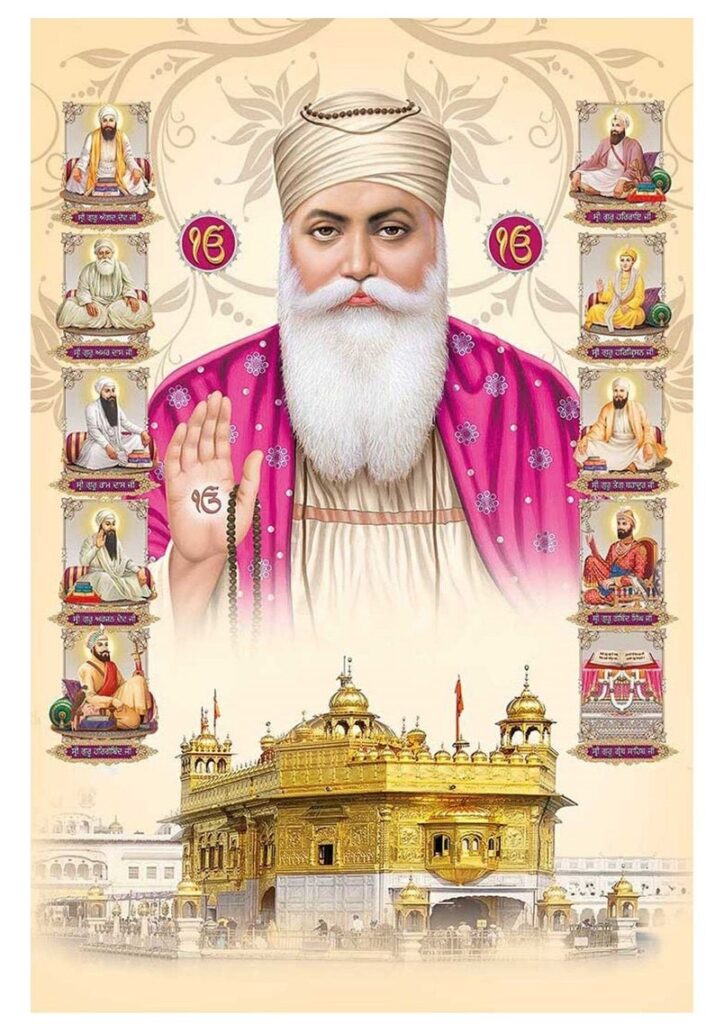 Timeline of 10 Sikh Gurus of Sikh History SikhHeros Chronicles of