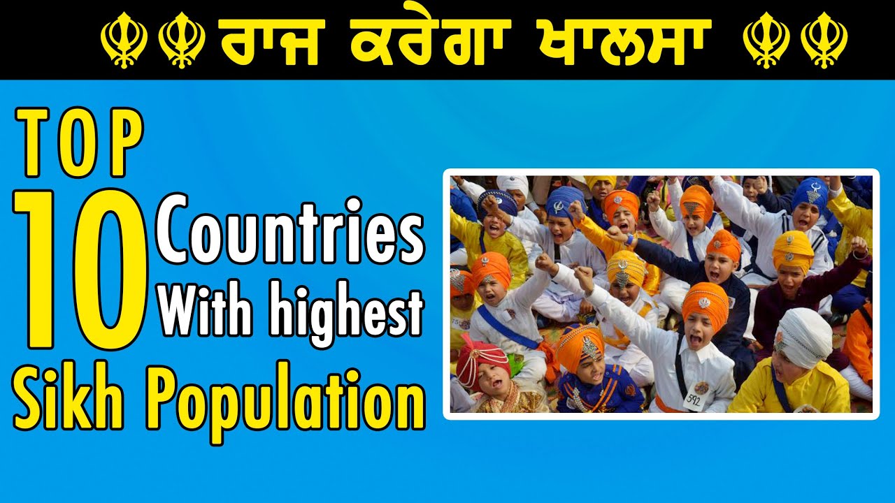 Top 10 Countries with Highest Sikh Population