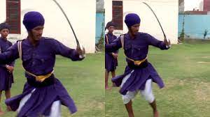 Step-by-step instructions for learning Gatka: Kirpan.