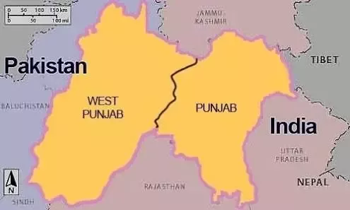 How Punjab was divided between India and Pakistan