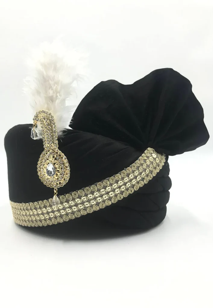 Black Turban for wedding