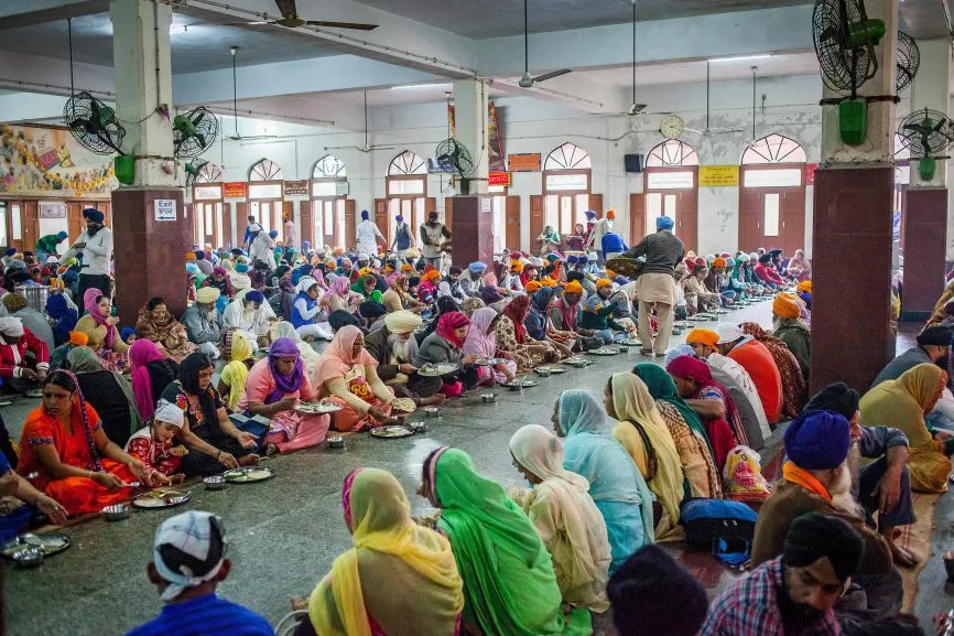 The Golden Temple  welcomes everyone Langar sewa 