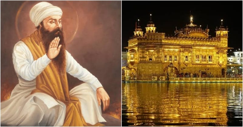 The Golden Temple well-established in the 16th century by the 5th Sikh Guru Arjan Dev Ji is of great historical sense.