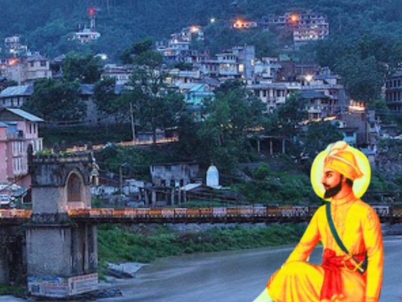 What blessings did Guru Gobind Singh Ji give to Mandi city of Himachal Pradesh?