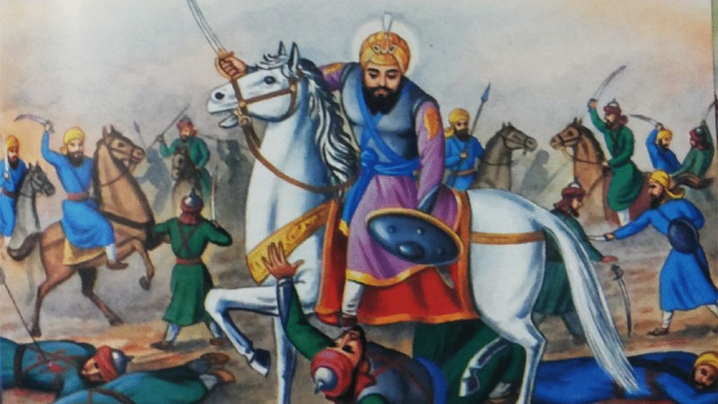 Guru Hargobind Sahib Ji fight