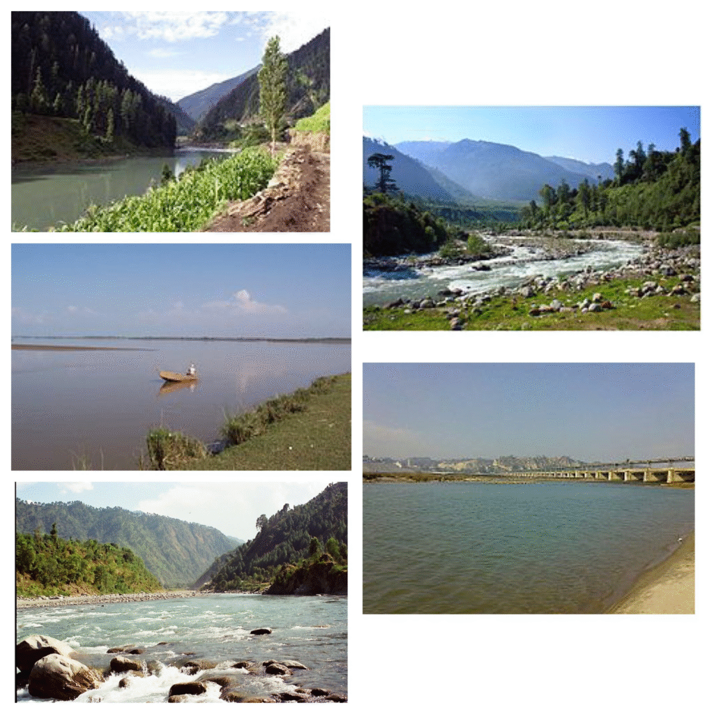 5 Rivers in Punjab