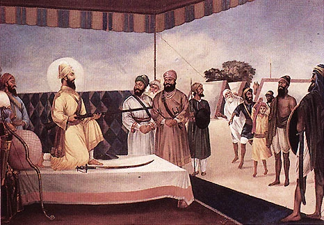 court of Guru Gobind Singh Ji