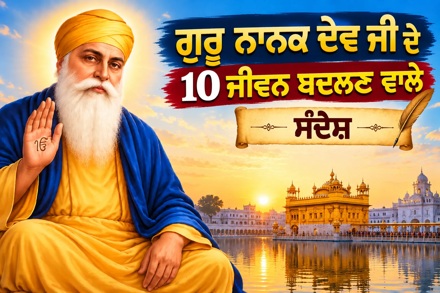 10 Life Changing Teachings of Guru Nanak Dev Ji That Still Matter Today