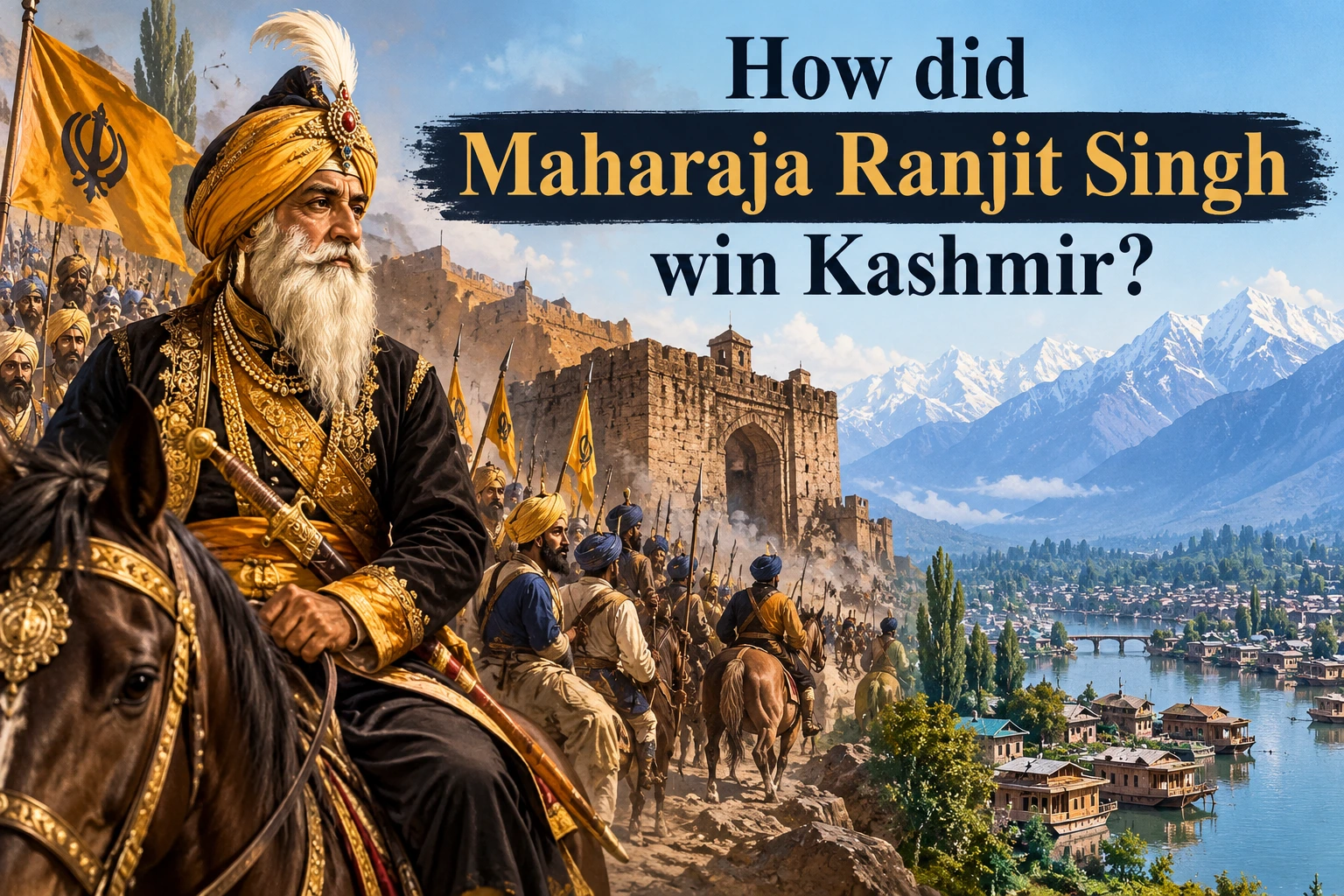 How Did Maharaja Ranjit Singh Win Kashmir? The 1819 Sikh Conquest Explained
