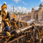 How did the cannons lead to Lahore