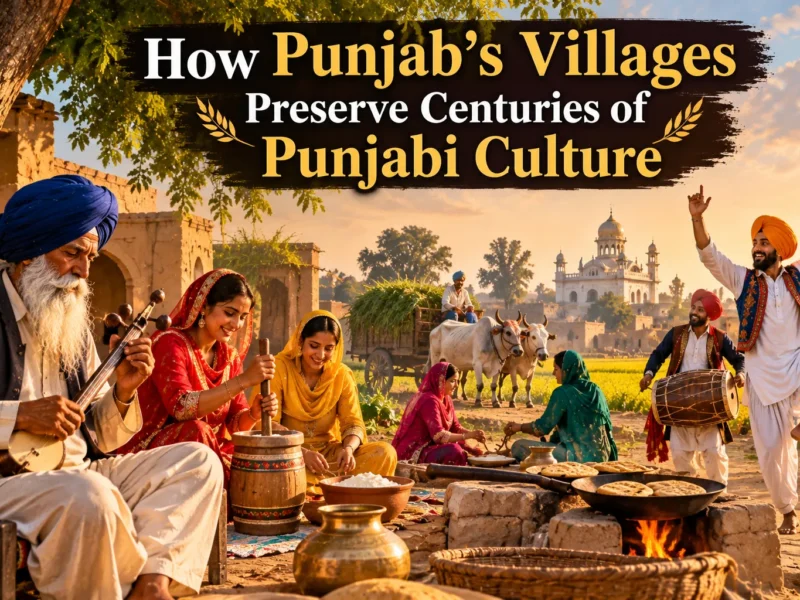 How Punjab’s Villages Preserve Centuries of Punjabi Culture