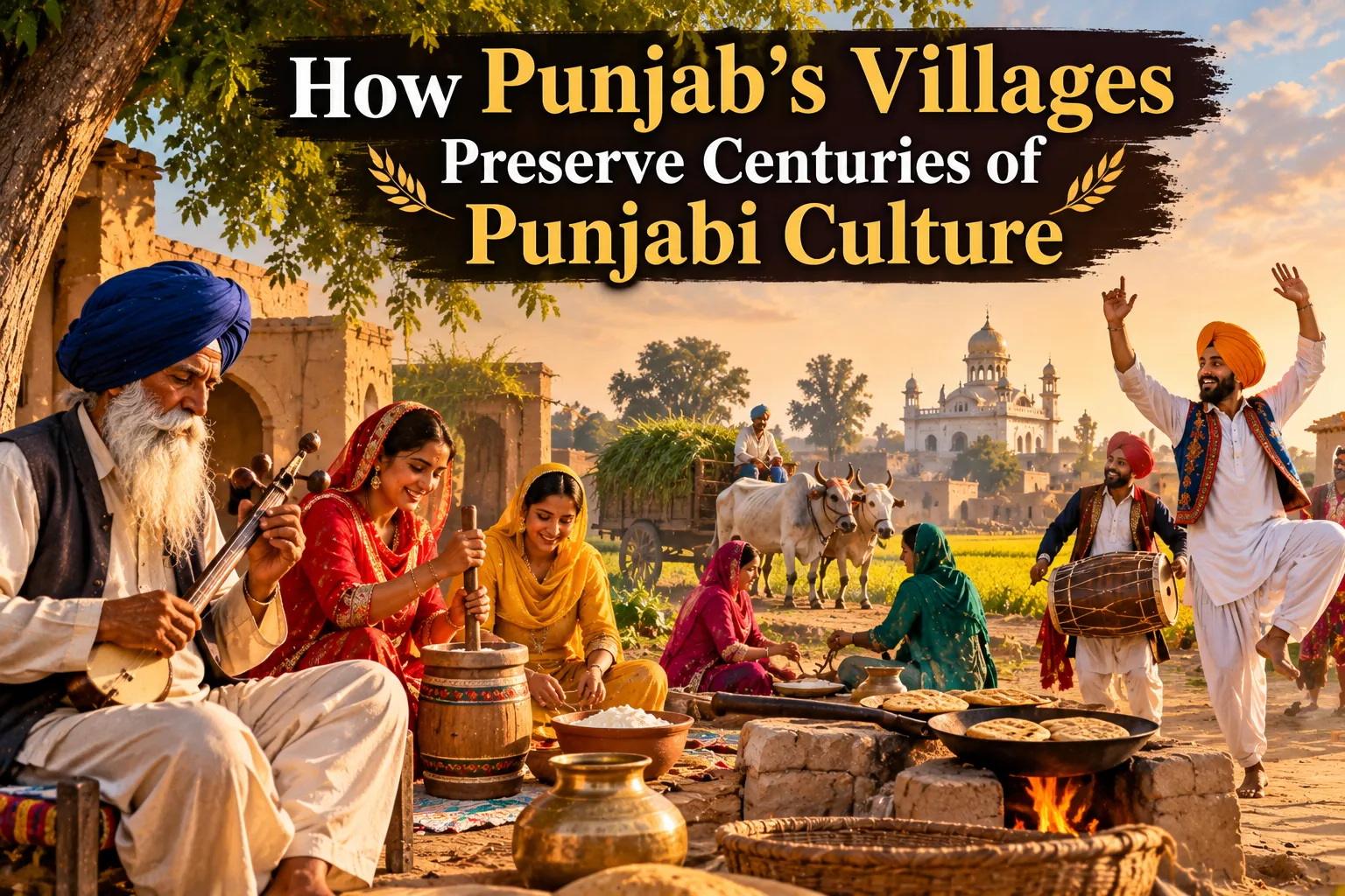 How Punjab’s Villages Preserve Centuries of Punjabi Culture