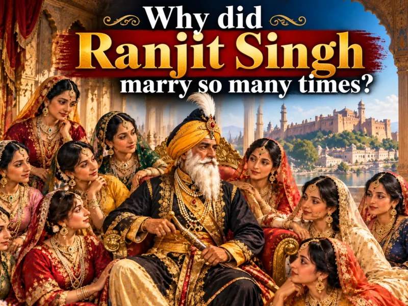 Why Did Ranjit Singh Marry So Many Times? History, Wives and Political Alliances