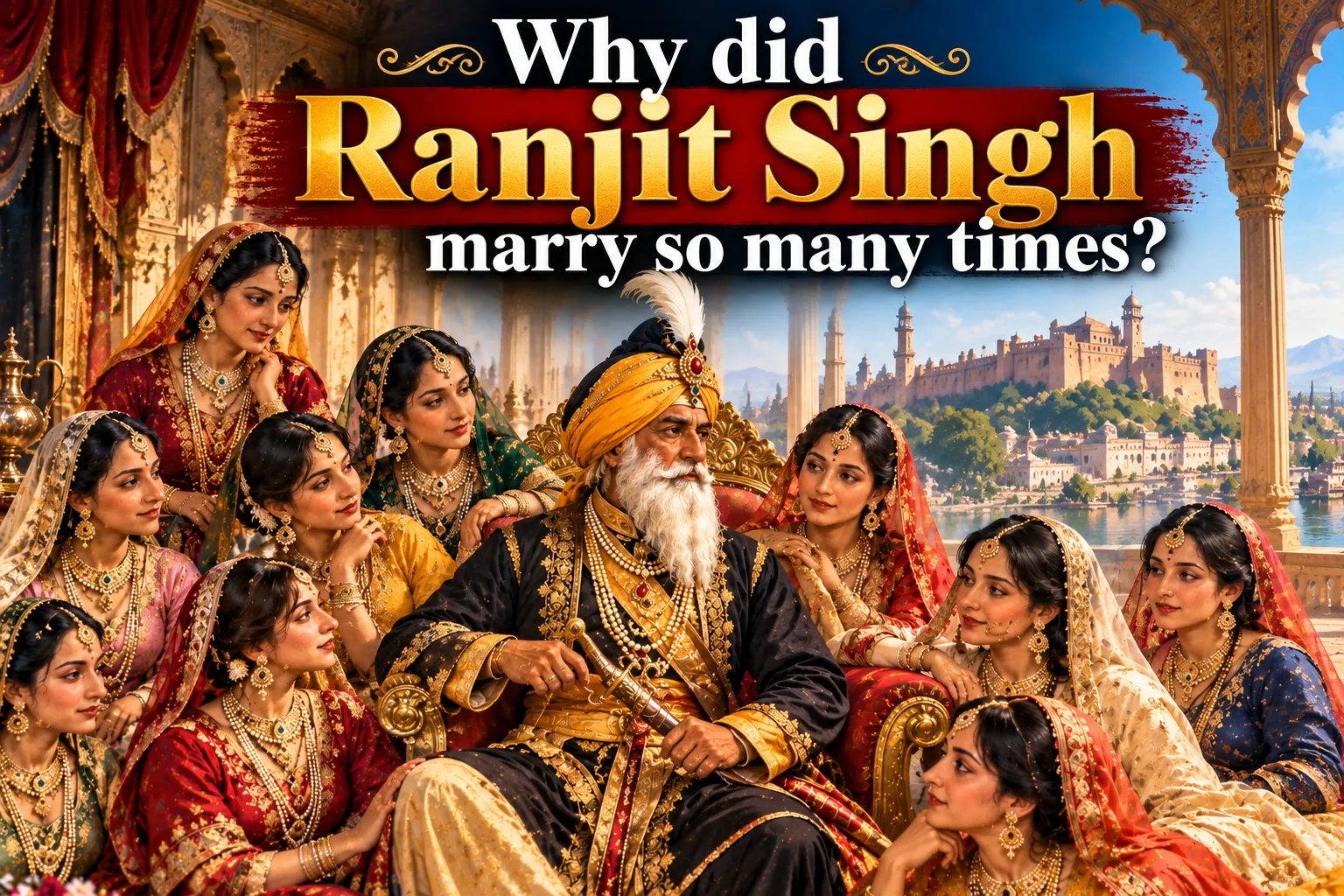 Why Did Ranjit Singh Marry So Many Times? History, Wives and Political Alliances