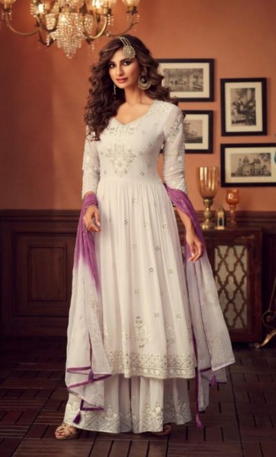 . Anarkali Paired up with Flared